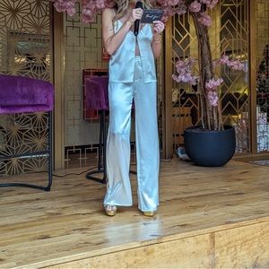 Reformation silk two piece